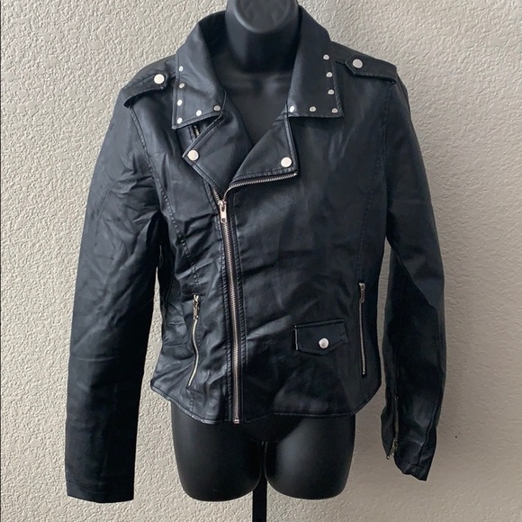 ASHLEY by 26 International Outerwear Moto Jacket - Picture 2 of 13
